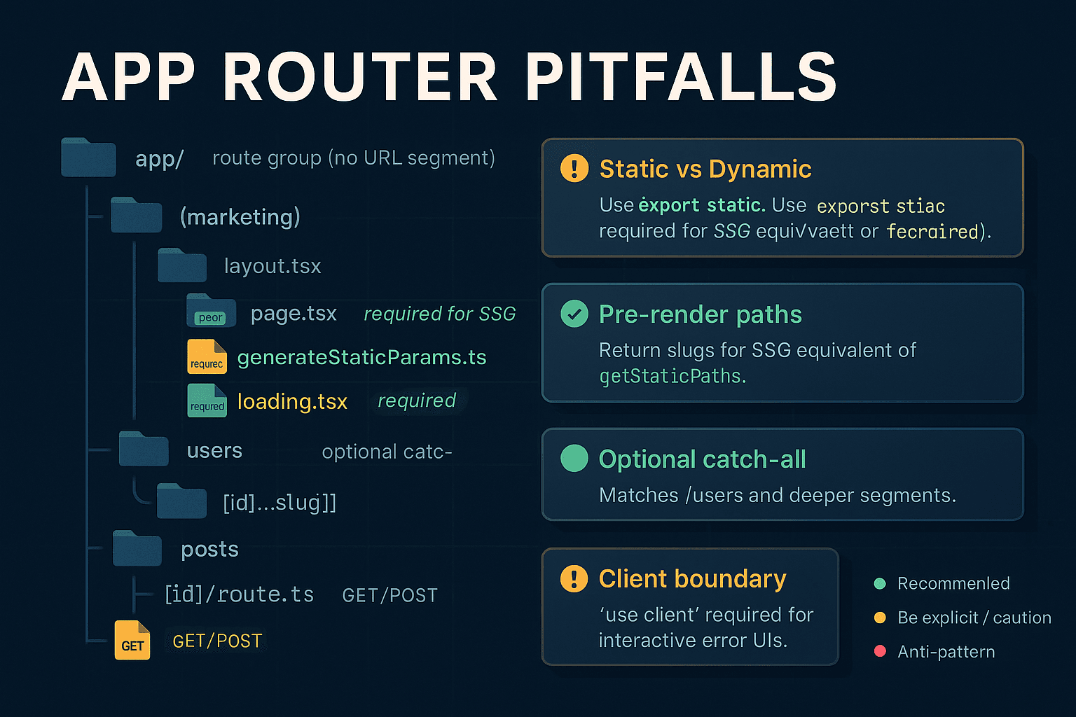 File-Based Routing Pitfalls with Next.js App Router