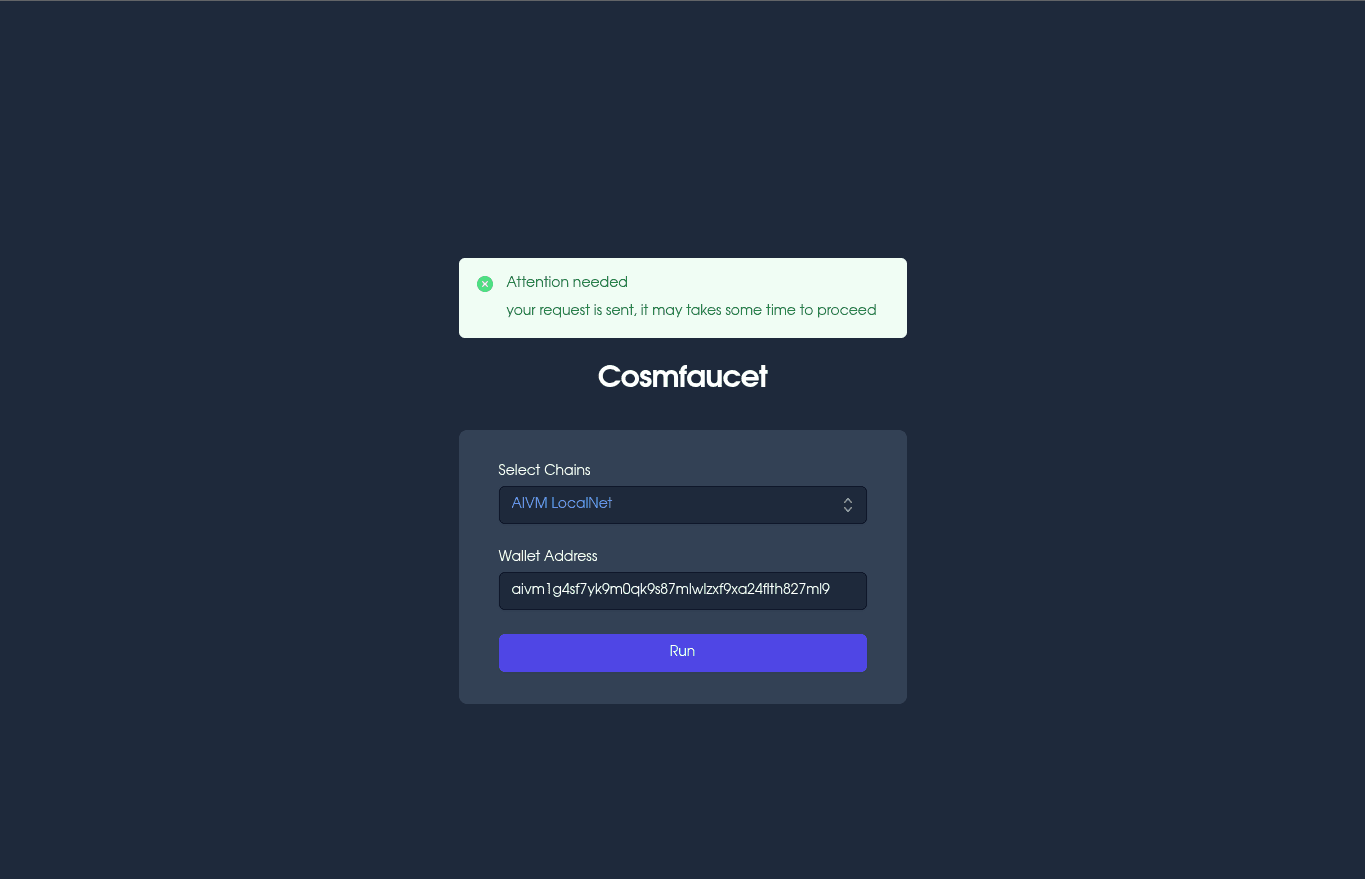 BlockBoard Cosmos wallet onboarding flow